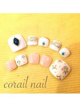 コライユネイル(corail nail)/フットネイル