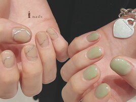 ちぐはぐネイル