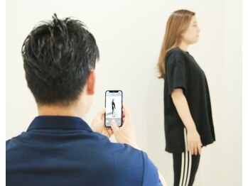 吉川美南ライフ整骨院/姿勢分析