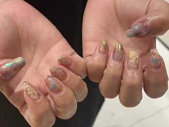 ナッピーネイル(NAPPY NAIL)/Mデザインコース¥8500オフ代別