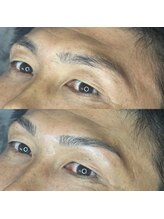 エイトブロウ 名古屋店(8BROW)/【メンズ眉毛】before after