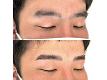 アウリイ 大分(aulii)の雰囲気（圧倒的ビフォーアフター♪#メンズアイブロウ#メンズ眉ワックス）