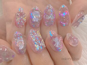 カラーズ ブルー 渋谷店(color's blue)/うるうるネイル