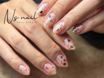 エヌズネイル 三鷹駅前北口店(n’s nail)/ハートネイル アートコース