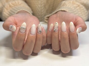 ネスネイル 池袋(Nes.nail)/ラメワンカラー