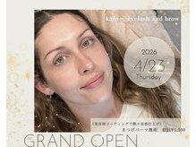 kara～ eyelash and brow