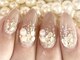 ネイルサロンティーモ(Nail Salon Tmo)の写真/付替ジェルオフ無料★雑誌に掲載されました!JNA1級の高技術[写真:煌めきラメ＆パール単色ネイル8030円]
