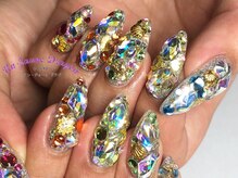 アン ジョーヌドラゴ/キラキラ☆ランバスネイル