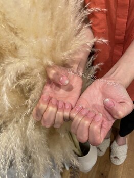 カラーレス(COLORLESS)/お客様nail☆グラデーション