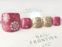 ネイルフロンティア 吉祥寺(NAIL FRONTIER)/Cレッドクリスマス8980円～