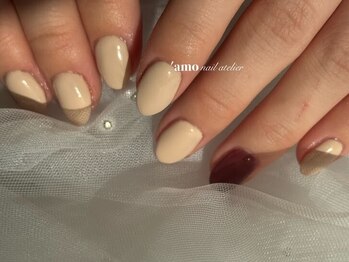 アモネイルアトリエ('amo nail atelier)/大人カラー♪