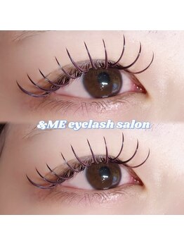 アンドミー(&ME)の写真/【10種類以上のカラーエクステあり】似合うカラーがきっとみつかる♪あなただけの理想の目元を叶えます！