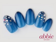 ネイルサロンアビー 北千住店(abbie)/クラシックブルー ￥11495