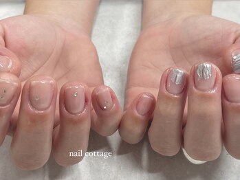 ネイルコテージ 新宿南口店(Nail cottage)/アシメnail