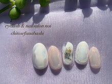 ノイ noi 千歳船橋店 ネイルサロン/2022.12月定額ネイル9900円3-4