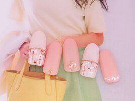 ツイードネイル