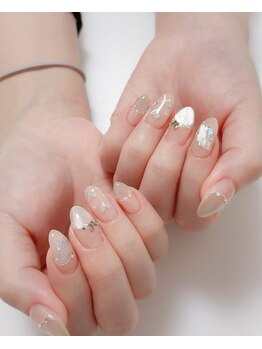 サムズアップネイル(thumbs up nail)/ハンド自由デザイン