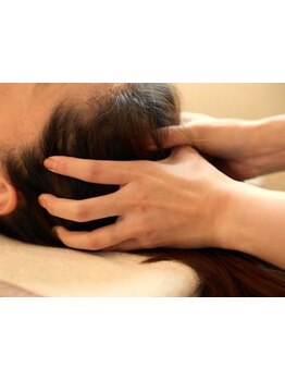 ヘッドスパで癒されたい