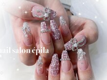 エピラ(epila)/ツイード×リボン