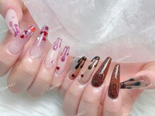 ノア ネイル(Noa Nail)/3Dネイル　バレンタイン