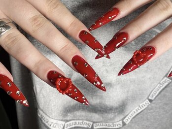 ミュウミュウ(miumiu)/春ネイル