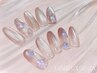 【夏ネイル】マグネットクローバーネイル￥14800→￥12000【ヴァンクリネイル】
