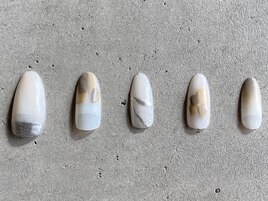 大人ヌーディーニュアンスネイル