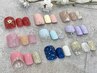 【Foot定額】ライトコース☆ストーンアート付き！ワンカラーも◎