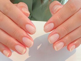 クリアネイル　爪補強