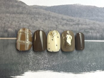 ブランシェ(Branche)/チェックネイル(kamada)