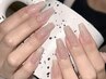 【大人気の韓国系nailもOK♪】チップ長さ出し☆マグネット/ミラー/フラッシュ