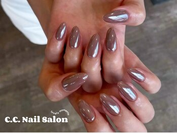 シーシーネイルサロン 池袋(C.C.Nail salon)/ミラーネイル