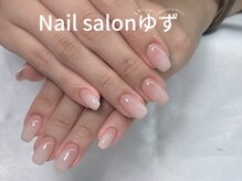 ゆず/グラテーションネイル