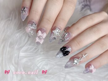 ココネイル 吉祥寺(coco.nail)/enoi キラキラ ガーリー