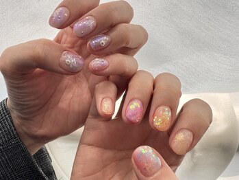 ペアリング(Pairing nail&eyelash)/4月select(J)アシンメトリー