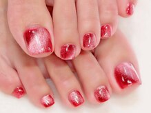 ネイルアンドアイラッシュ シシュ なんば本店(nail&eyelash SyiSyu)/ギャラクシー　マグネットネイル