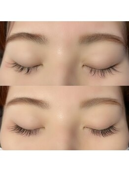 アイラッシュサロンナチュレ(NATURE)/フラットラッシュ120本