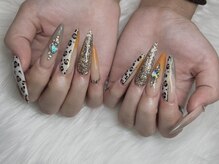 ネイルアンドアイラッシュサロン レア 千葉店(Lea)/■シンプルスカルプ■￥8,800■