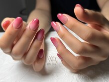 ネイルズ ウィスブランカ(Nails wisBlanca)/シンプル/肌馴染み/グラデ