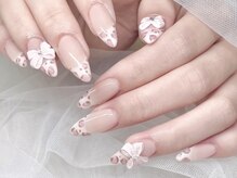 モカ 心斎橋(moca by Lee)/【Mizuki】ヒョウ柄ネイル