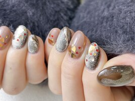 大人バレンタインネイル　銀座