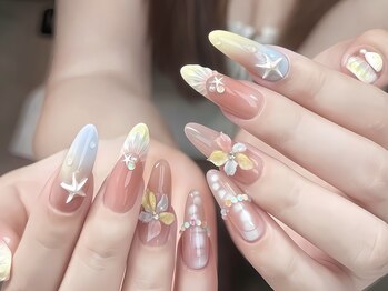 #韓国ネイル #ワンホン