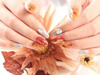 クリスタルネイル ボンベルタ橘店(CRYSTAL NAIL)/秋ネイル