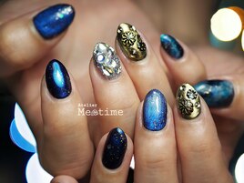 blue nail