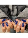シンプルネイル/個性ネイル/難波