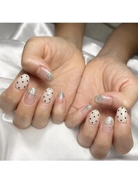 キラキラドットデザイン