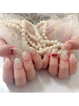 カスミネイル(Kasumi Nail)の写真/話題の韓国ネイル・ワンホンや季節感を彩ったデザイン多数☆高い技術力とデザイン性にきっとあなたも虜…！