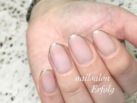 細フレンチネイル/初回8500円