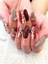 ネイルギャラリーアヴァン(NAIL GALLERY Avant)/レオパードネイル