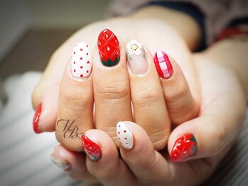 ネイルサロンアンドスクールエムズブロッサム(Nailsalon & school M's Blossom)/ジェルアートやり放題コース